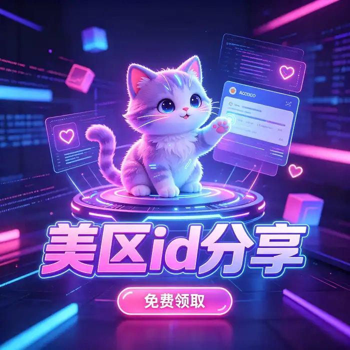 美区id账号创建与注册资料整理场景